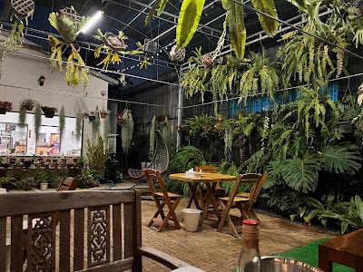 Proudkoff Cafe' in the garden